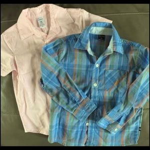 3T BOYS BUTTON UP SHIRTS - LIKE NEW